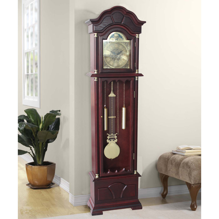 ClassicLiving 183cm Grandfather Clock & Reviews Wayfair.co.uk
